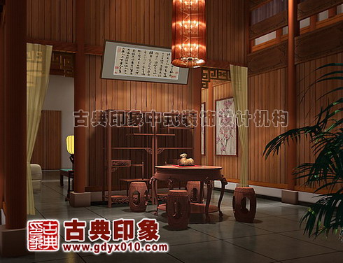 中式会所设计——中堂