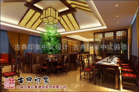 扬州会所中式设计 古典会所装修