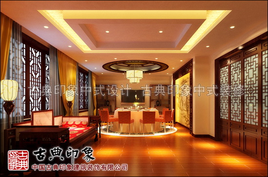 会所餐厅包房设计 中式酒店包间设计